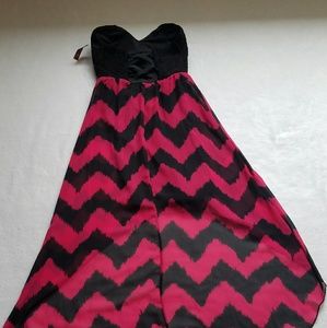 New Strapless Womens long Dress Size M